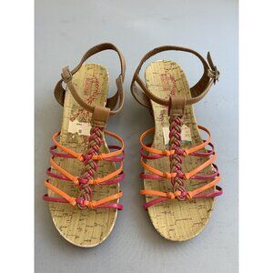 Kenneth Cole Reaction Girl's Brown Sandals Size 6 - $44